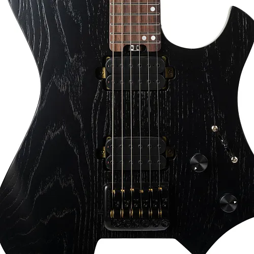 EART GW2 Stealth Black Электрогитара безголовая (headless).