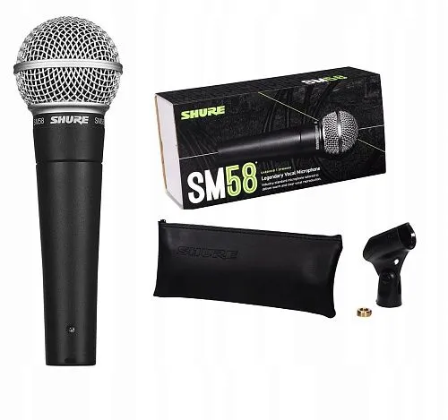 Shure SM58SE Вокальный динамический микрофон.
