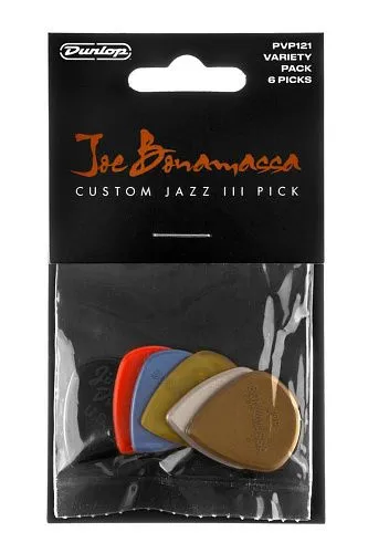 Dunlop PVP121 Bonamassa Набор медиаторов, 6 шт.
