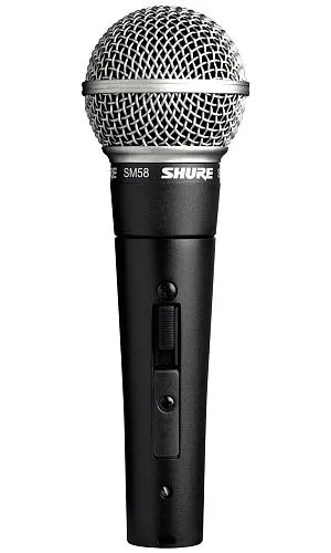 Shure SM58SE Вокальный динамический микрофон.