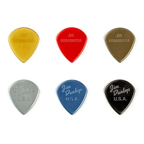 Dunlop PVP121 Bonamassa Набор медиаторов, 6 шт.